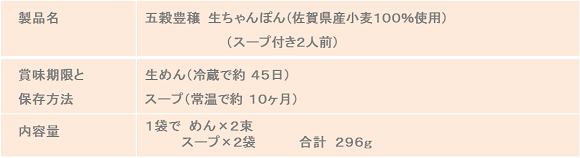 生ちゃんぽん　専門店に負けない　本格スープ